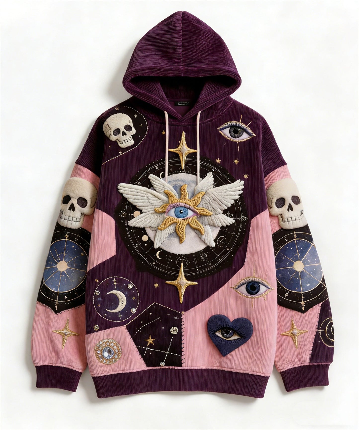 Fashion Casual Printed Polyester Sweater