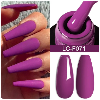 7ML Pink Glitter Nail Gel Polish Nude Natural Long Lasting Manicure Soak off UV LED Nail Art Base Top Coat Gel Varnish