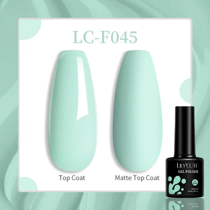 7ML Pink Glitter Nail Gel Polish Nude Natural Long Lasting Manicure Soak off UV LED Nail Art Base Top Coat Gel Varnish