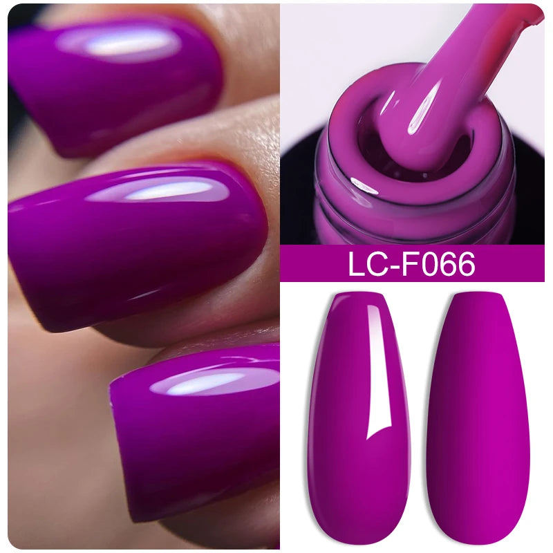 7ML Pink Glitter Nail Gel Polish Nude Natural Long Lasting Manicure Soak off UV LED Nail Art Base Top Coat Gel Varnish