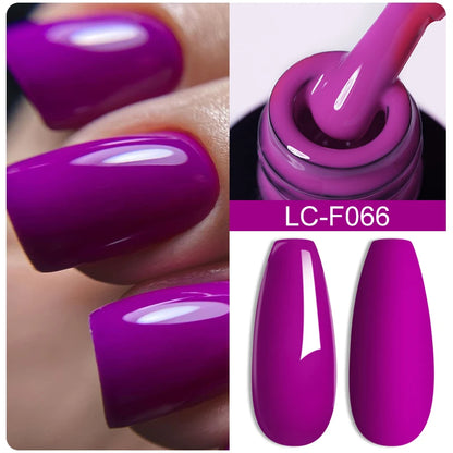 7ML Pink Glitter Nail Gel Polish Nude Natural Long Lasting Manicure Soak off UV LED Nail Art Base Top Coat Gel Varnish
