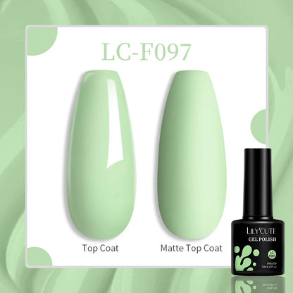 7ML Pink Glitter Nail Gel Polish Nude Natural Long Lasting Manicure Soak off UV LED Nail Art Base Top Coat Gel Varnish
