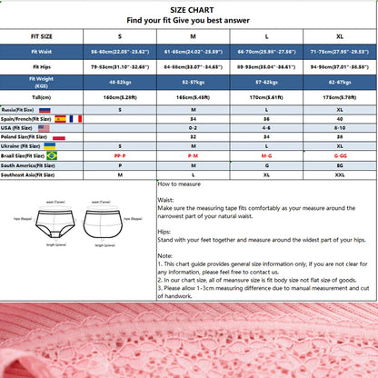 4PCS/Set Women Cotton Panties Sexy Lace Braizlian Panties Low Rise Hollow Out Underwear for Female Cute Bow Breathable Lingerie