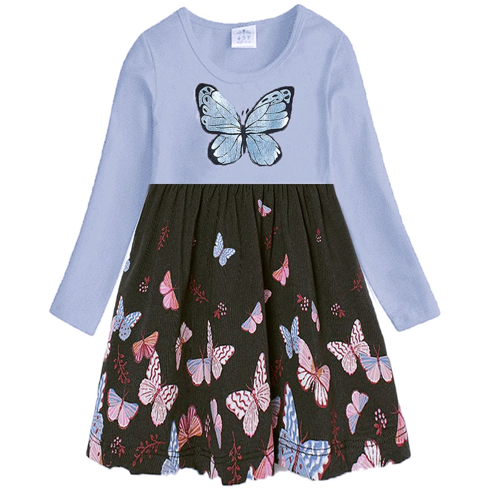 Children Home Party Costumes Elegant Girls Casaul Outside Clothing