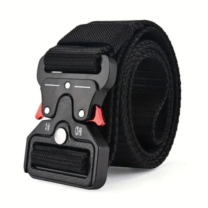 Men's Belt Outdoor Multi Function Compass Belt High Quality Canvas For Nylon Male Luxury Belts Women's Sports Jeans Neutral Belt