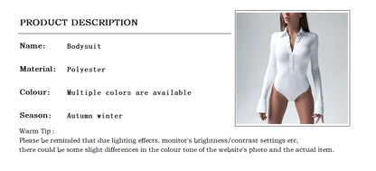 Long Sleeve Bodysuit Women Y2k Clothes Button Lapel Sexy Tops Autumn Winter Fashion Stretch Tight Elegant Body Suits Women 2024