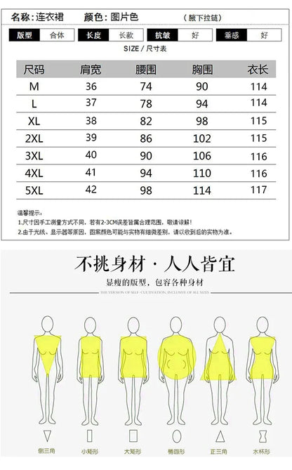 2024 Summer Floral Casual Long Sundress Women Elegant Bodycon Party Chic Prom Night Dresses Fashion Vintage Black Luxury Clothes