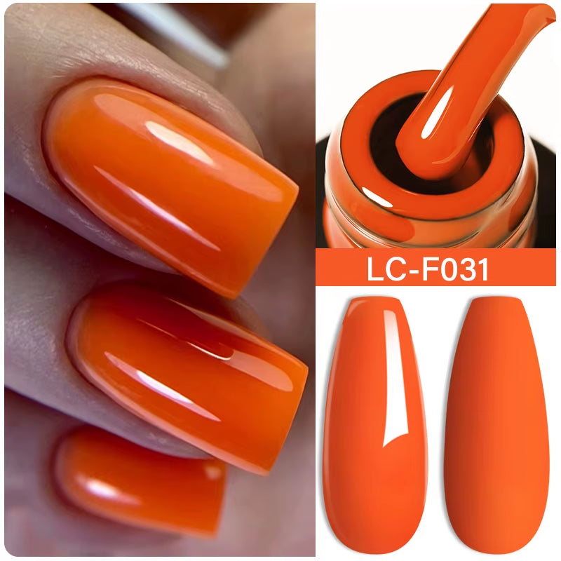 7ML Pink Glitter Nail Gel Polish Nude Natural Long Lasting Manicure Soak off UV LED Nail Art Base Top Coat Gel Varnish